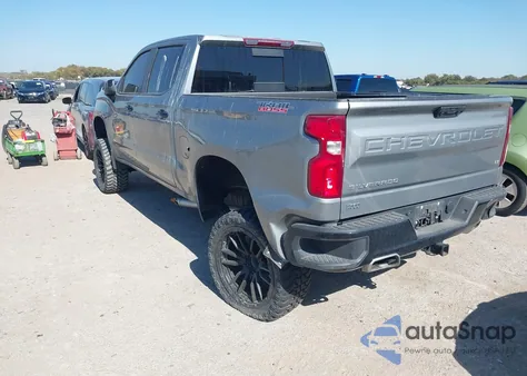 2024 Chevrolet Silverado 1500 4Wd Short Bed Lt Trail Boss из США, поврежденный, VIN 3GCUDFED2RG297186
